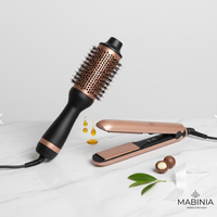 COMBO KERATINA PLANCHA + CEPILLO SECADOR